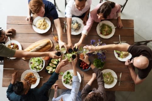 Family dining near Superior Stay Hotel