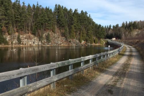 Iron Ore Heritage Trail near Marquette