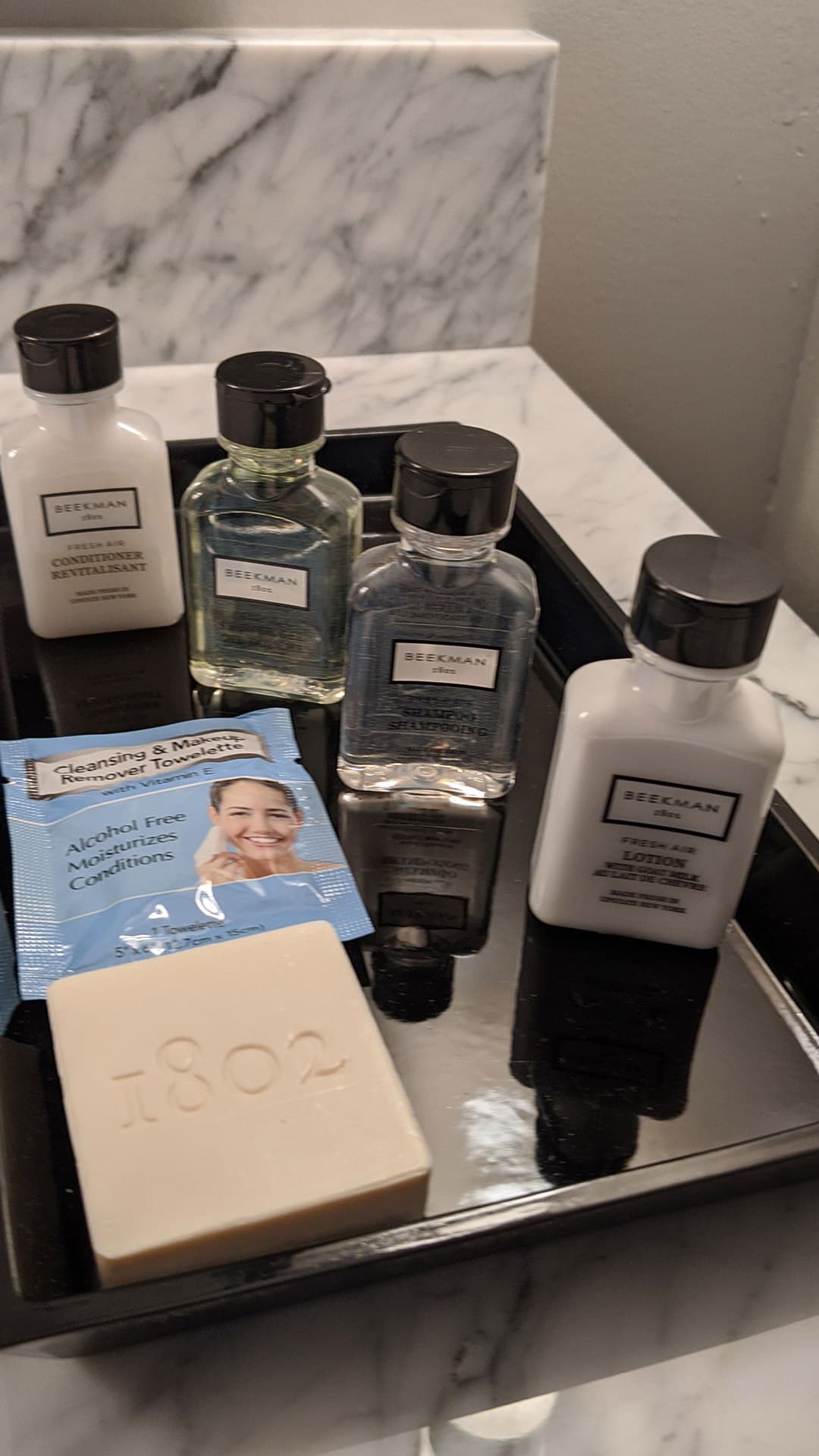 Beekman toiletries at Superior Stay Hotel