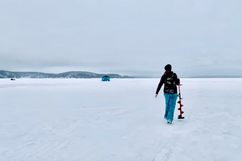 Marquette Adventures Ice Fishing