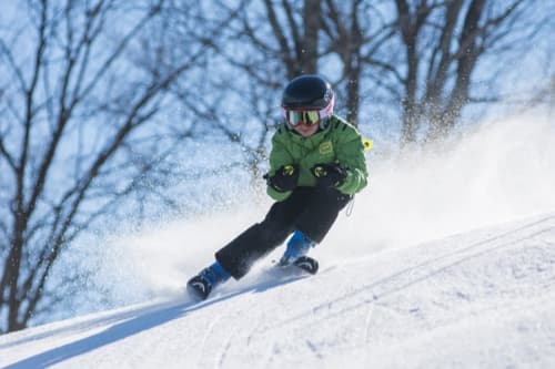 When life gives you snow you go skiing